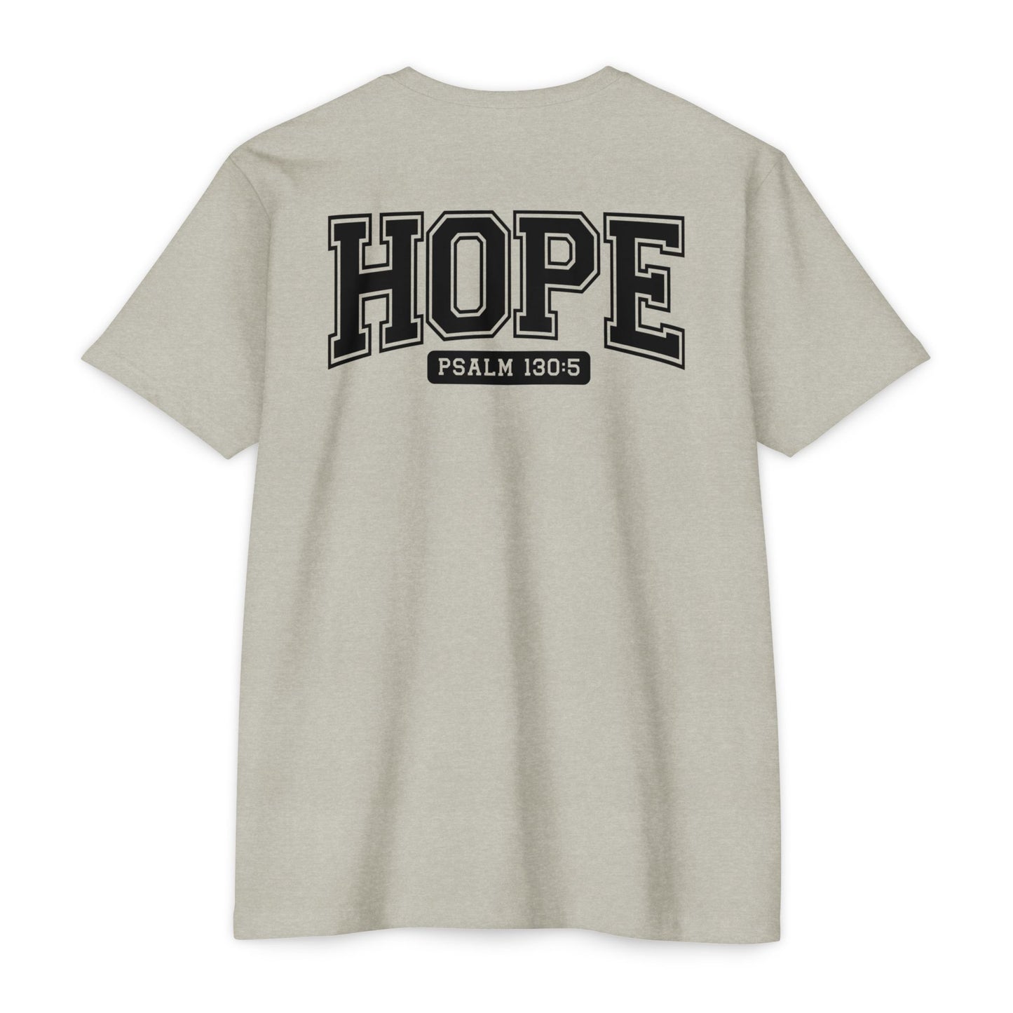 Hope Psalm 130:5 T-Shirt — Inspirational Faith Tee