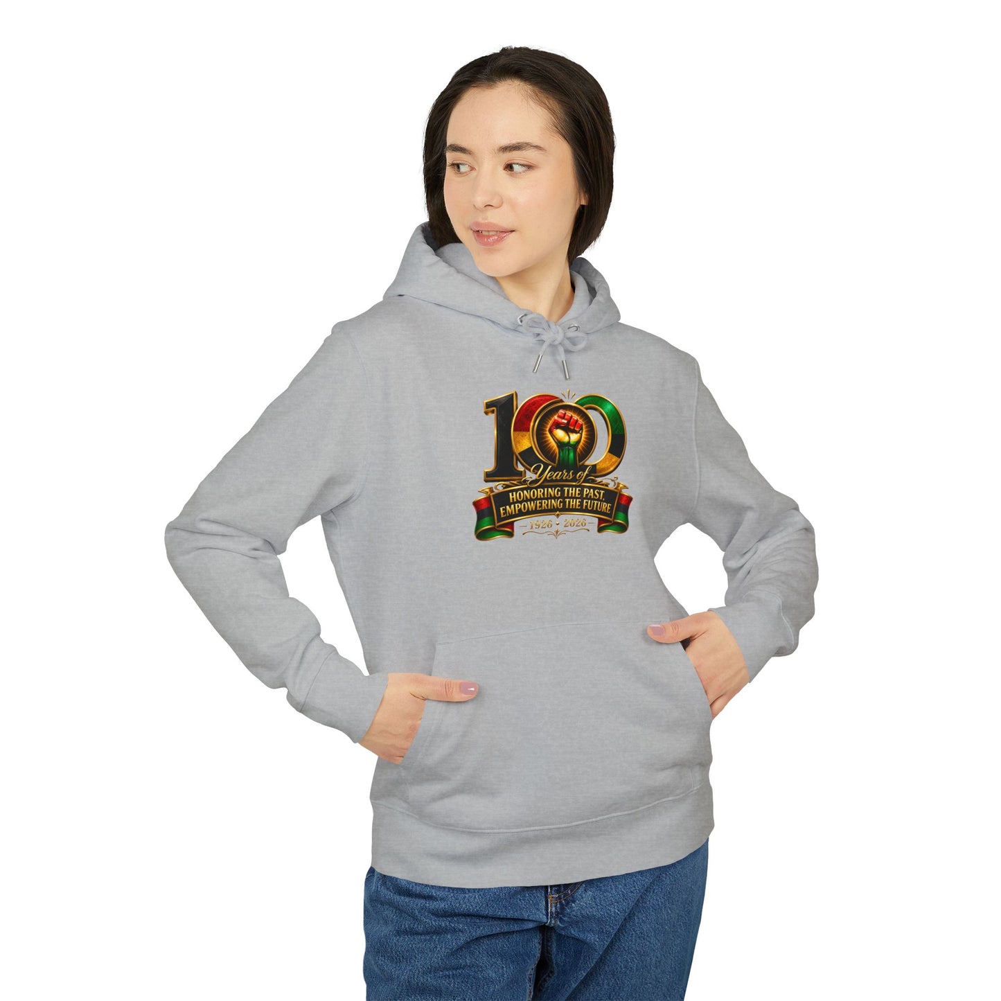 100 Years Commemorative Hoodie - "Honoring the Past, Empowering the Future" Anniversary Sweatshirt