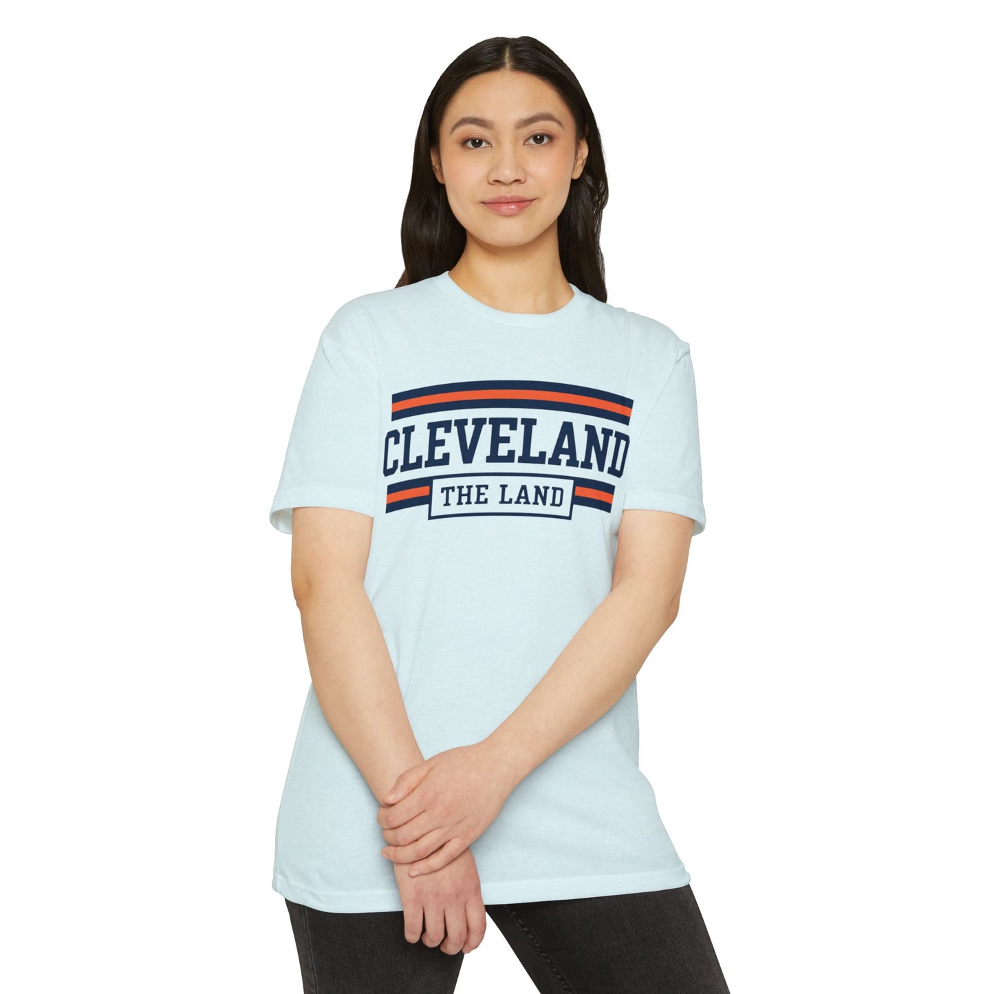 Cleveland "The Land" Retro Striped Tee
