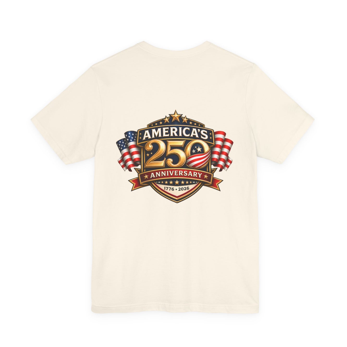 America's 250th Anniversary T-Shirt – 1776–2026 Patriotic USA Flag Tee