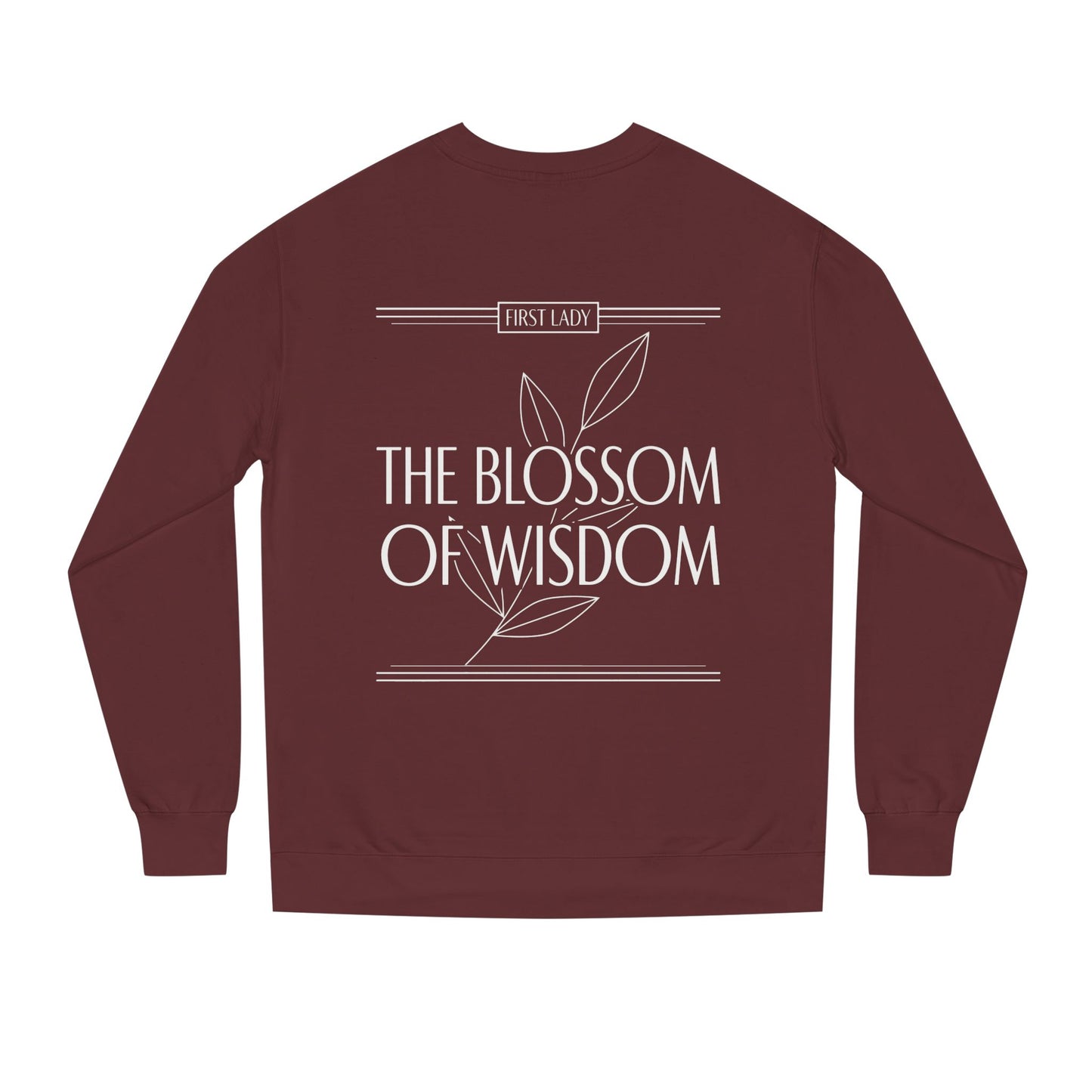 Blossom of Wisdom Sweatshirt — "The Blossom of Wisdom" Floral Crewneck