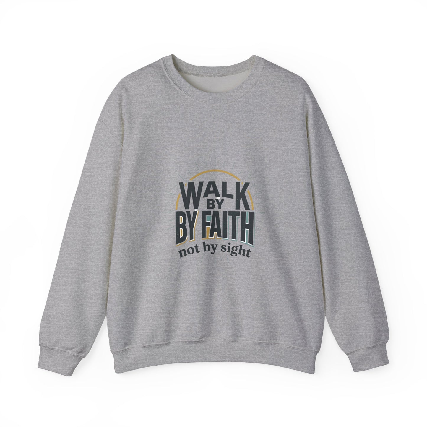 Walk By Faith crewneck Sweatshirt | faith streetwear, washed vintage