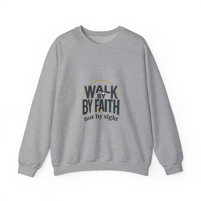 Walk By Faith crewneck Sweatshirt | faith streetwear, washed vintage