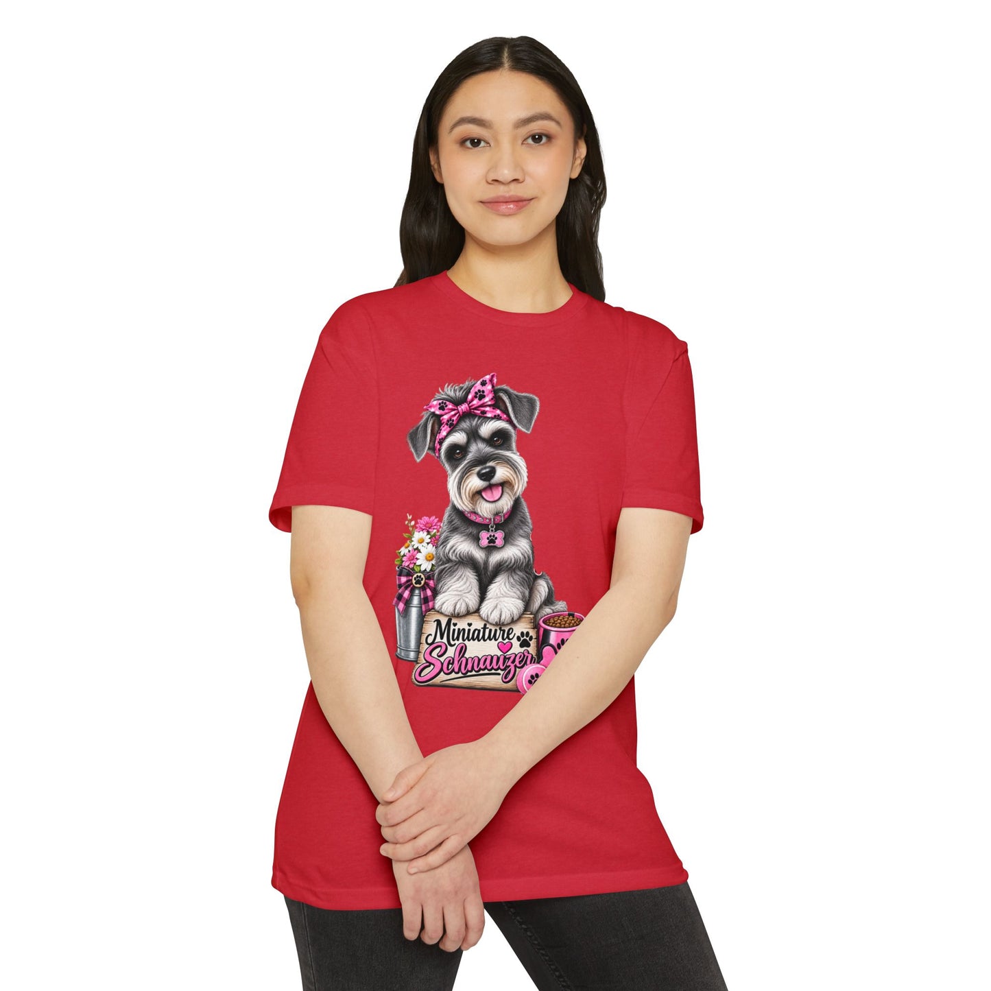 Miniature Schnauzer Tee — Cute Dog Graphic T-Shirt