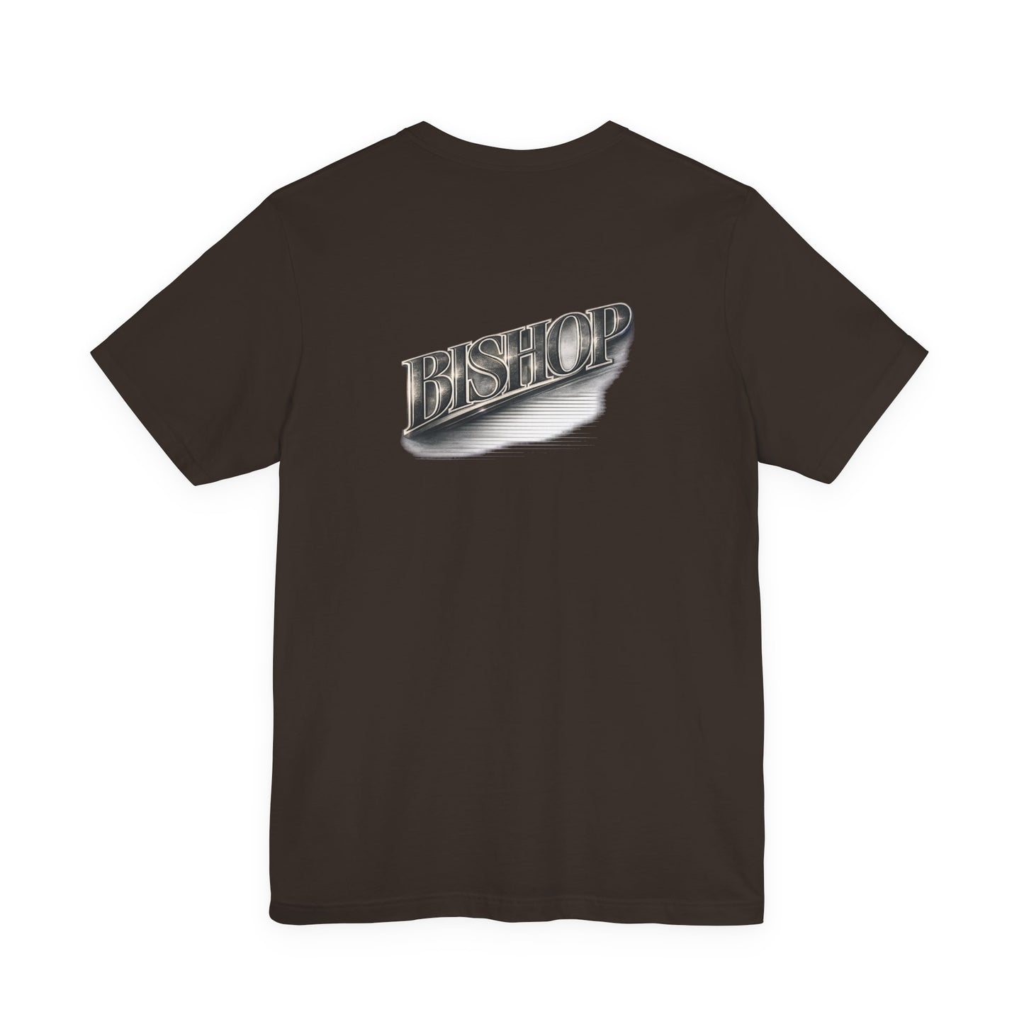 Bishop Retro Chrome Logo T‑Shirt