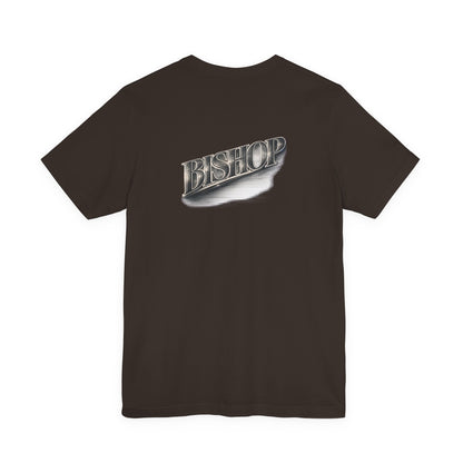 Bishop Retro Chrome Logo T‑Shirt