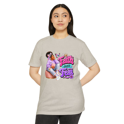 Faith Over Fear T‑Shirt — Inspirational Christian Graphic Tee