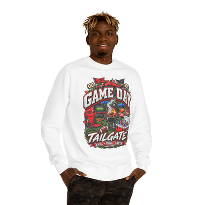 Game Day Tailgate Sweatshirt – Grill, Chill & Cheer Crewneck