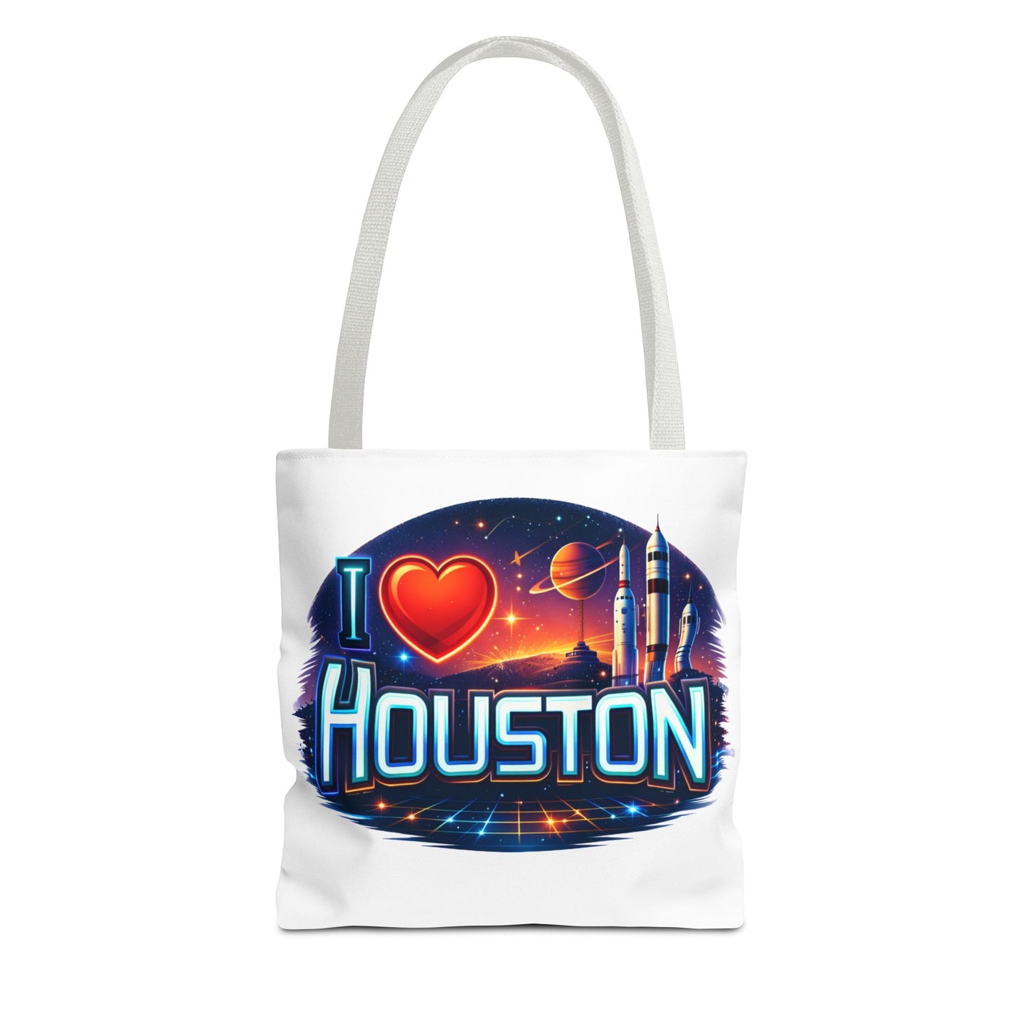 I  Houston Retro Space Tote Bag