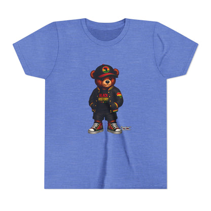 Kids 'Black History' Streetwear Bear Tee