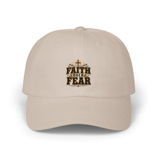 Faith Over Fear Classic Dad Cap