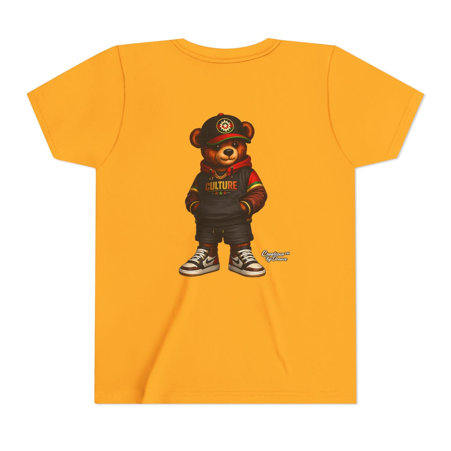 Youth Tee — Urban Bear "Culture" Graphic