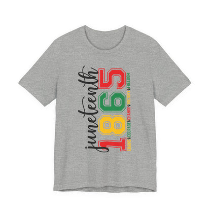 Juneteenth 1865 T-Shirt — Black History Celebration Tee