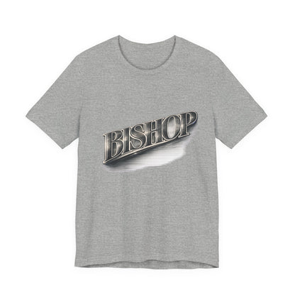 Bishop Retro Chrome Logo T‑Shirt