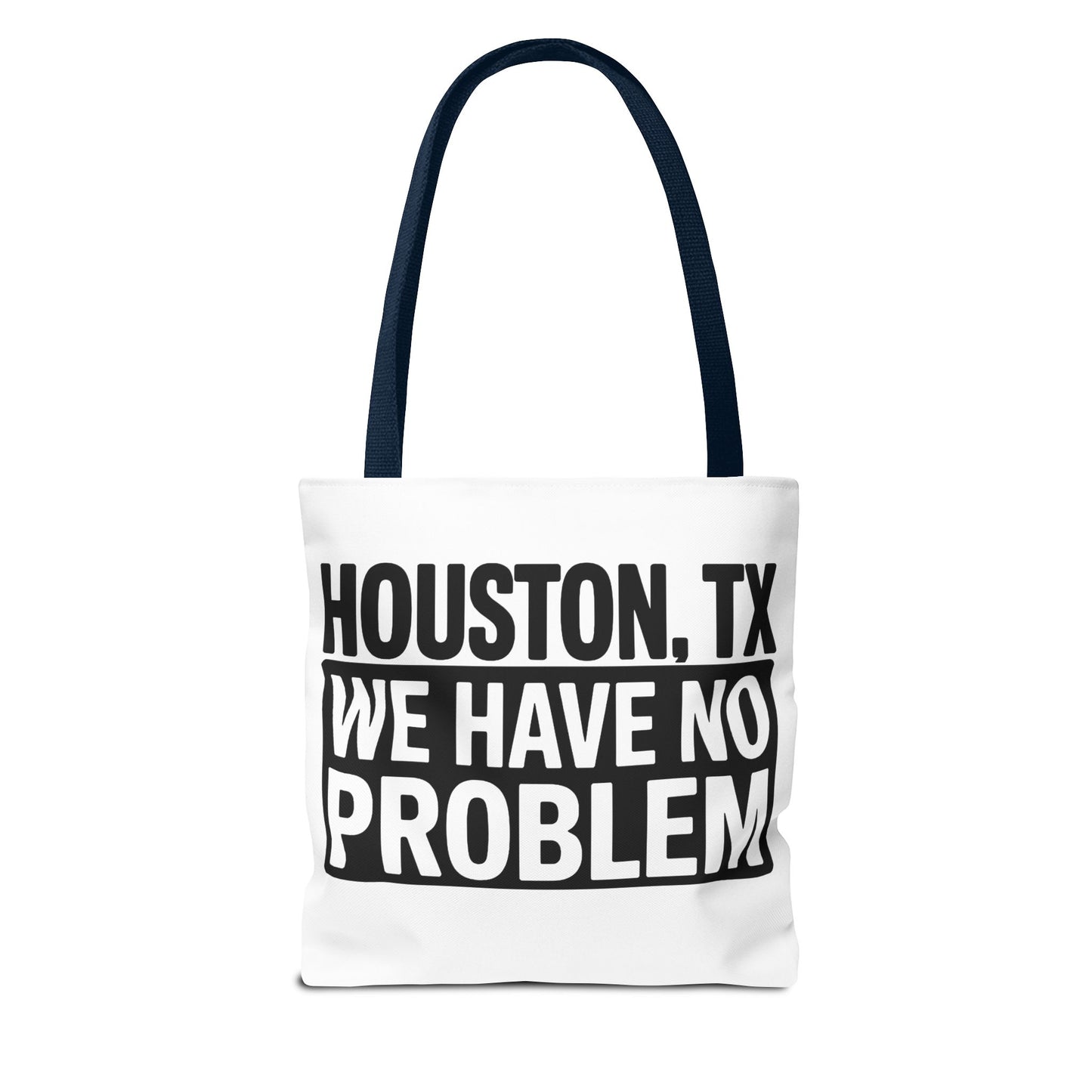 Houston TX Tote Bag — 'We Have No Problem' Graphic Market Tote