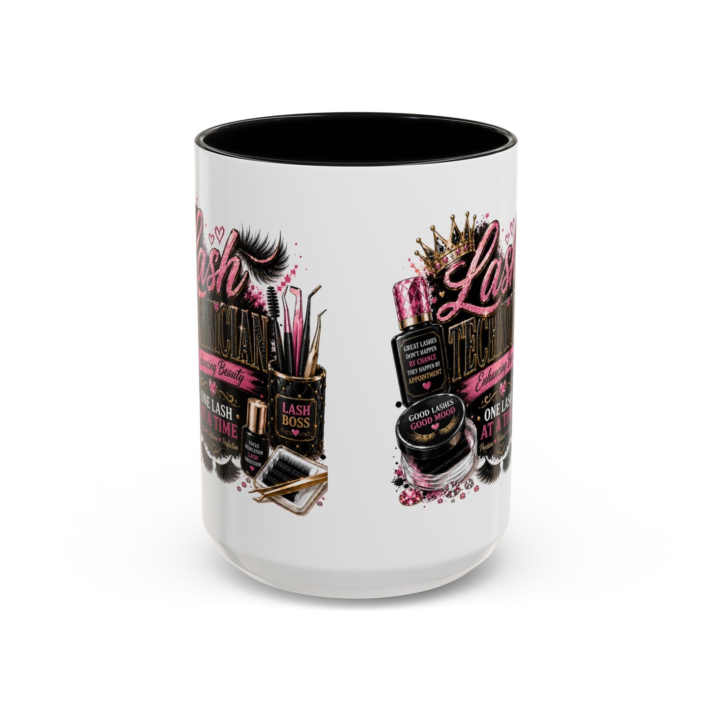 Lash Technician Coffee Mug — "Lash Technician: One Lash at a Time" Accent Mug