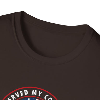 I Served My Country US Navy Veteran T-Shirt
