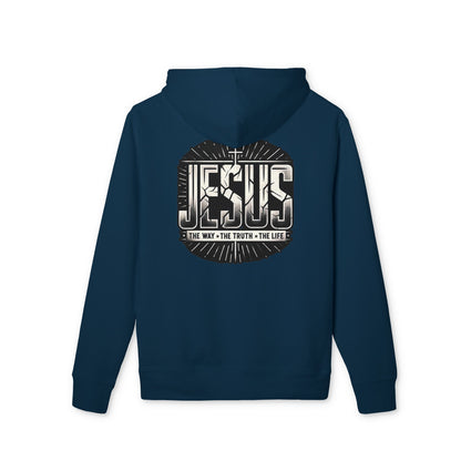 Jesus Hoodie — “Jesus: The Way • The Truth • The Life” Graphic Pullover