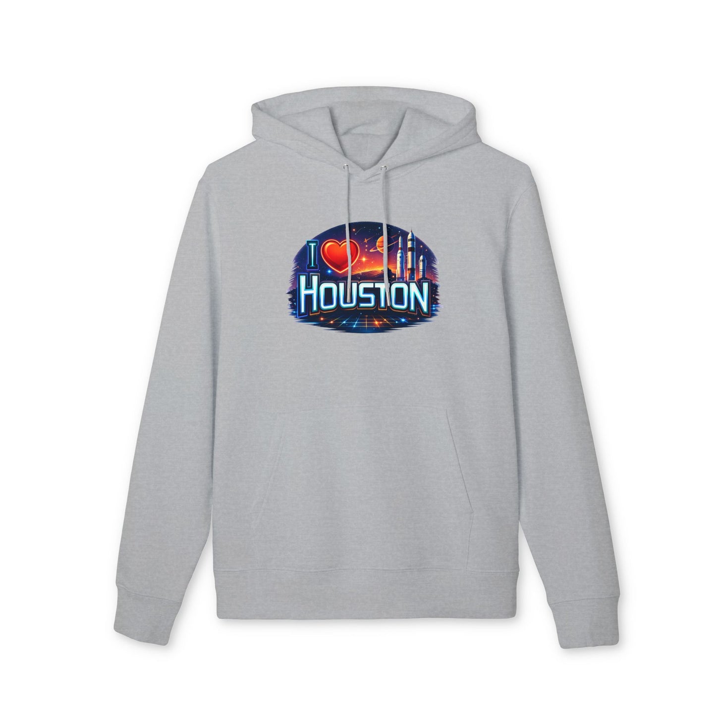Houston Skyline Hoodie — I  Houston Graphic Pullover