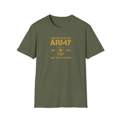 United States Army 'This We'll Defend' Military T-Shirt