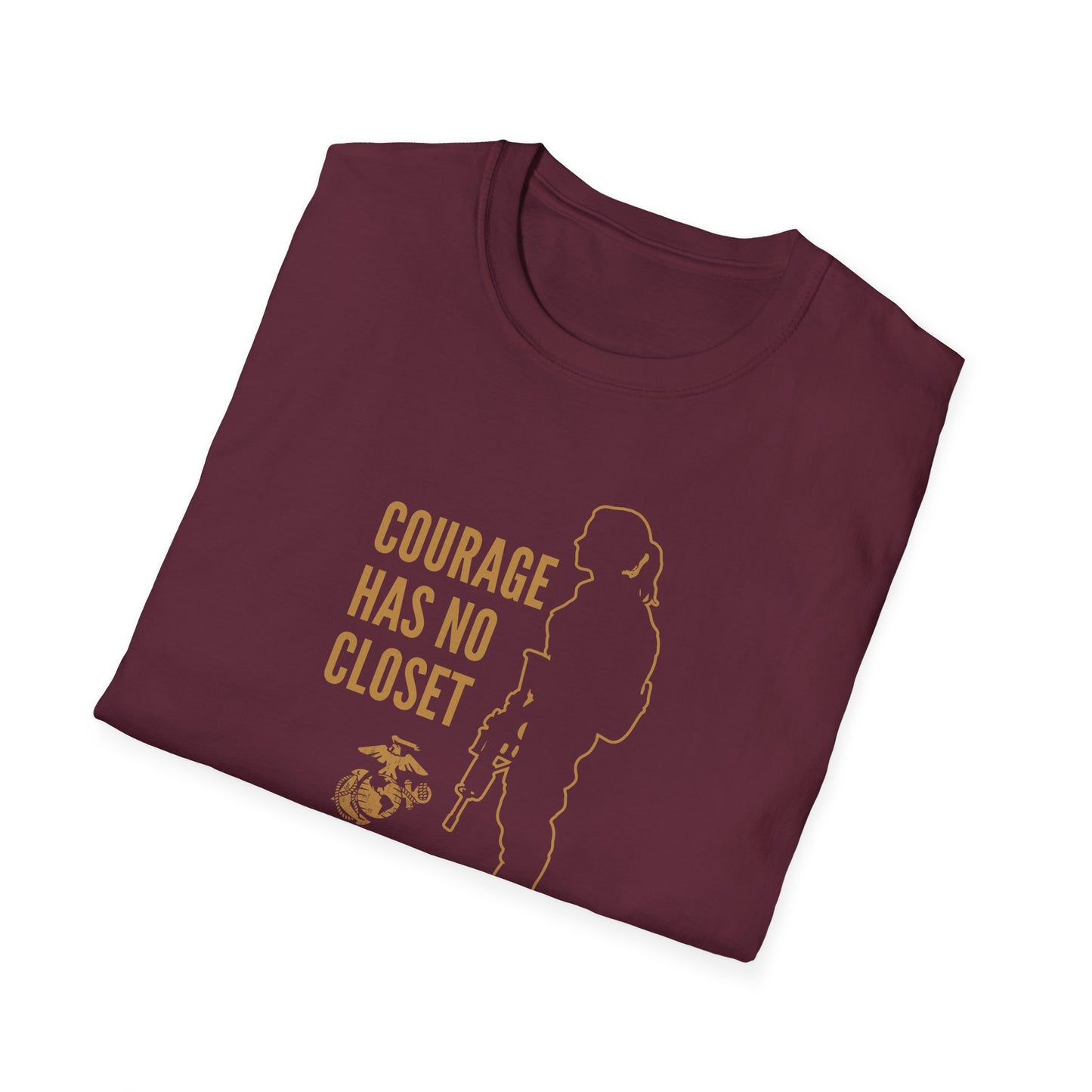US Marines “Courage Has No Closet” T-Shirt