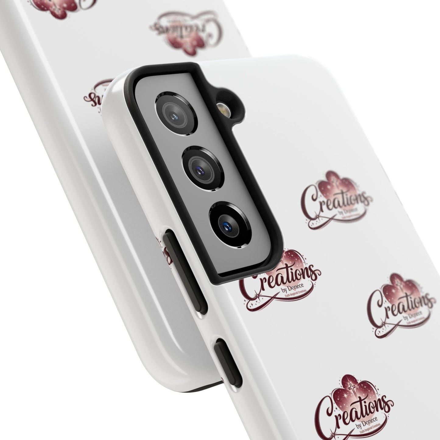 Logo Pattern Tough Phone Case — Creations Repeat Design