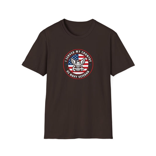 I Served My Country US Navy Veteran T-Shirt
