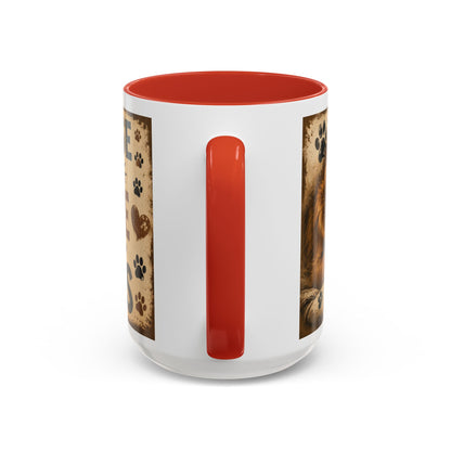Coffee Mug – "A House Is Not A Home Without Paws" Pet Lover Accent Mug