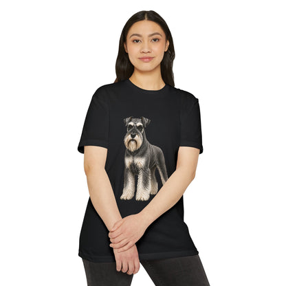 Schnauzer Dog T-Shirt — Realistic Schnauzer Graphic Tee for Dog Lovers