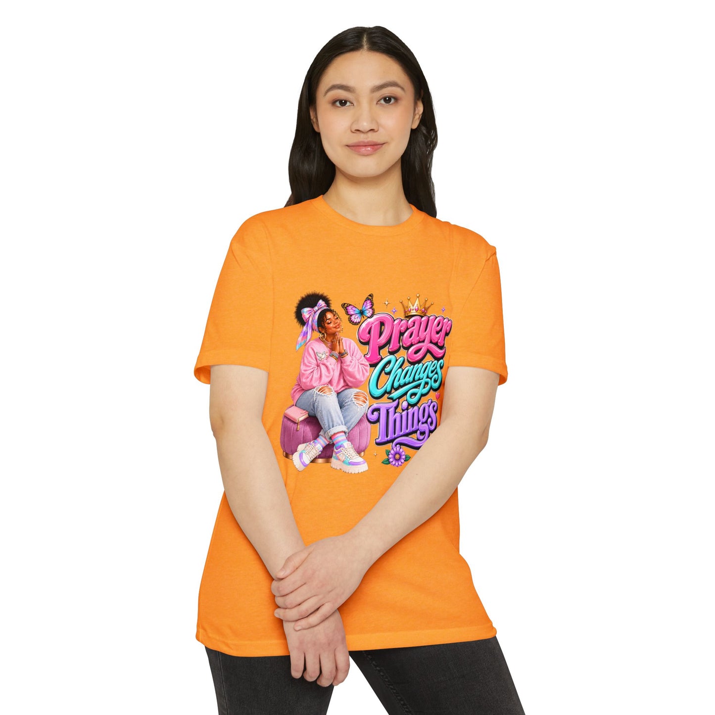 Prayer Changes Things T-Shirt — Inspirational Christian Faith Tee