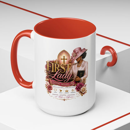 First Lady Church Coffee Mug — Inspirational Faith & Sunday Best Design