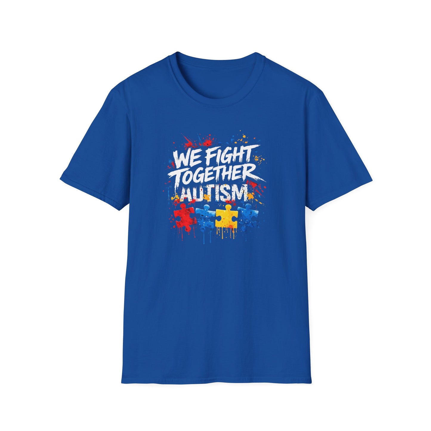 We Fight Together Autism T-Shirt