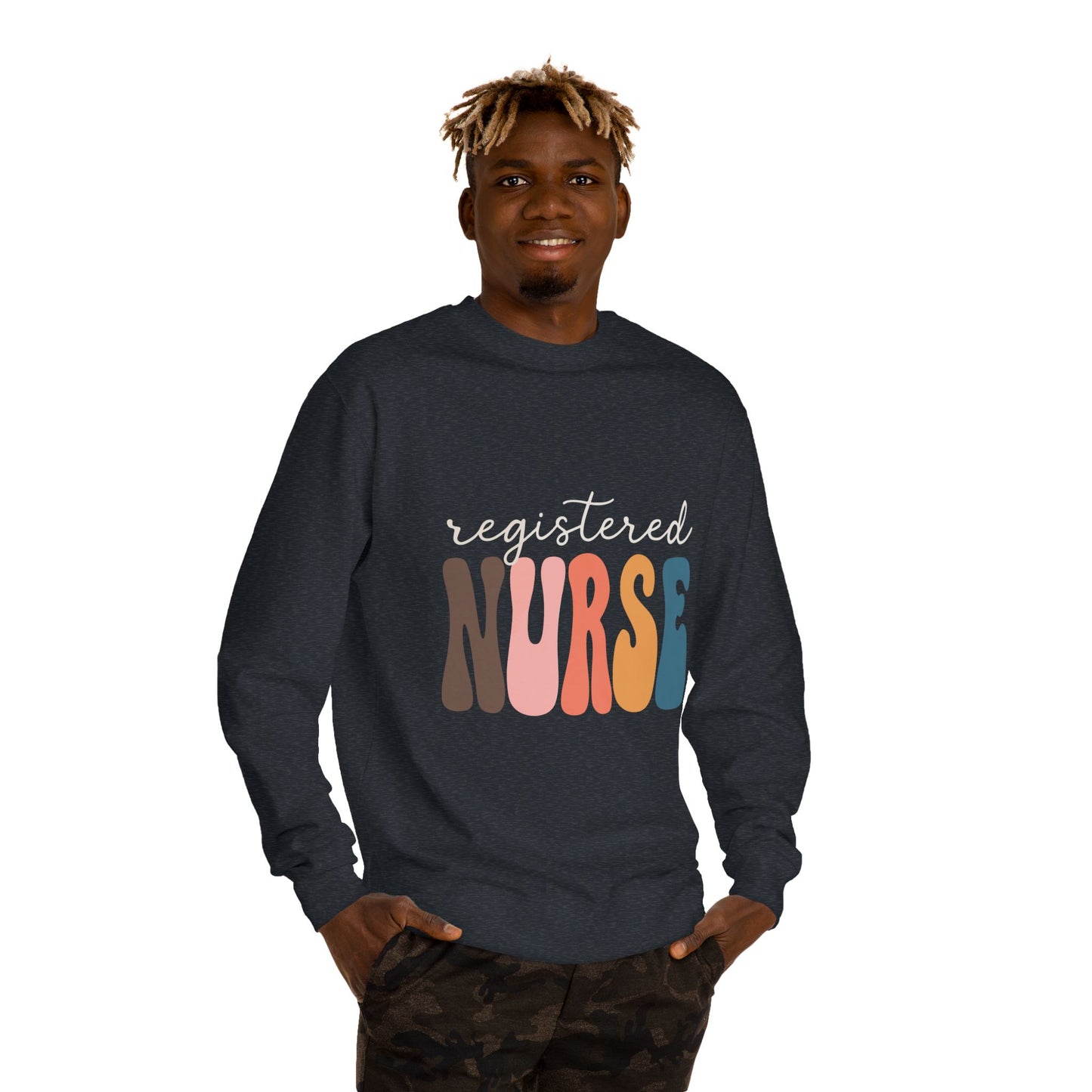 Registered Nurse Retro Crewneck Sweatshirt