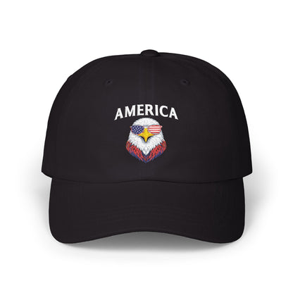 Dad Cap — Patriotic Eagle Embroidered Baseball Hat