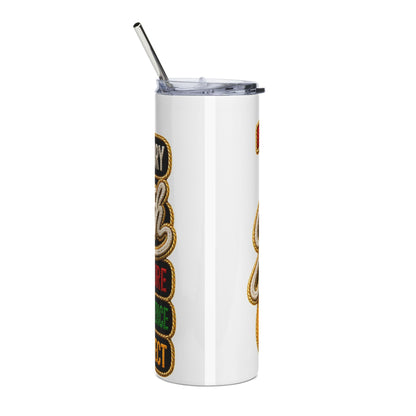Juneteenth 1865 Stainless Steel Tumbler — 20oz Commemorative Travel Cup