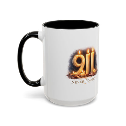 9/11 Never Forget Memorial Coffee Mug