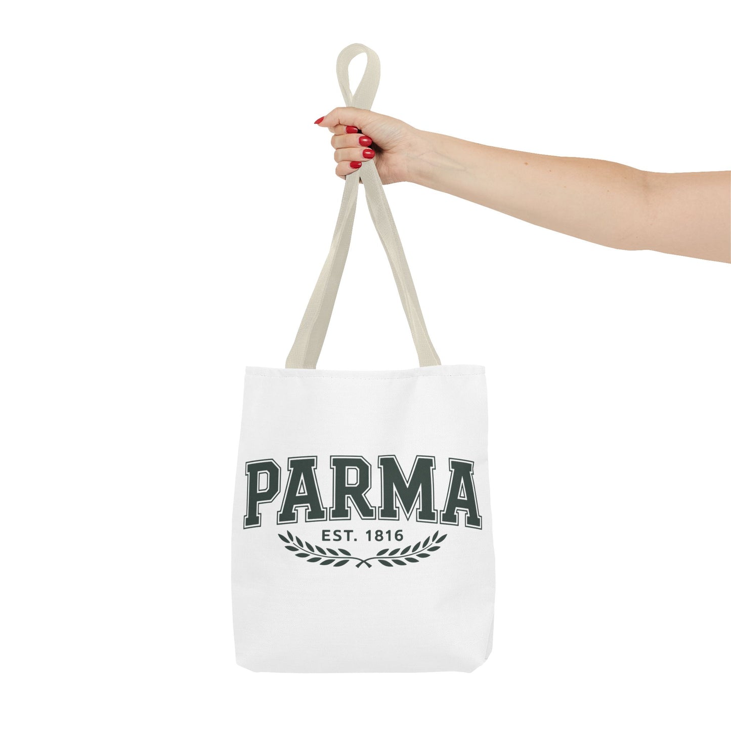 Parma Est. 1816 Tote Bag — Vintage Collegiate Canvas Tote