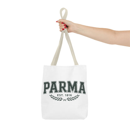 Parma Est. 1816 Tote Bag — Vintage Collegiate Canvas Tote