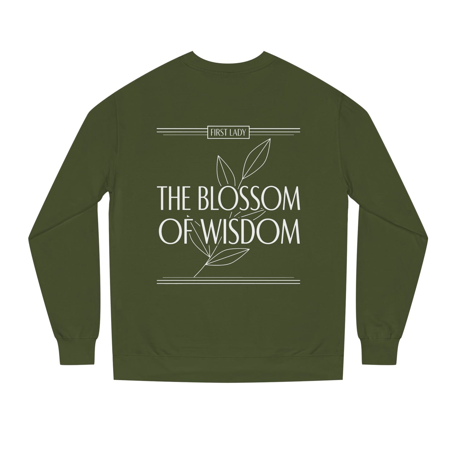 Blossom of Wisdom Sweatshirt — "The Blossom of Wisdom" Floral Crewneck
