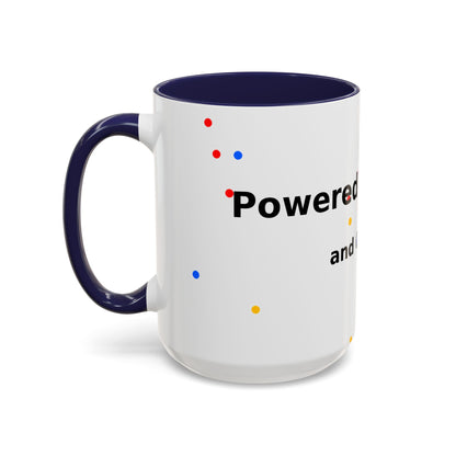 ADHD and Coffee Accent Mug — Funny Neurodivergent Travel Coffee Cup