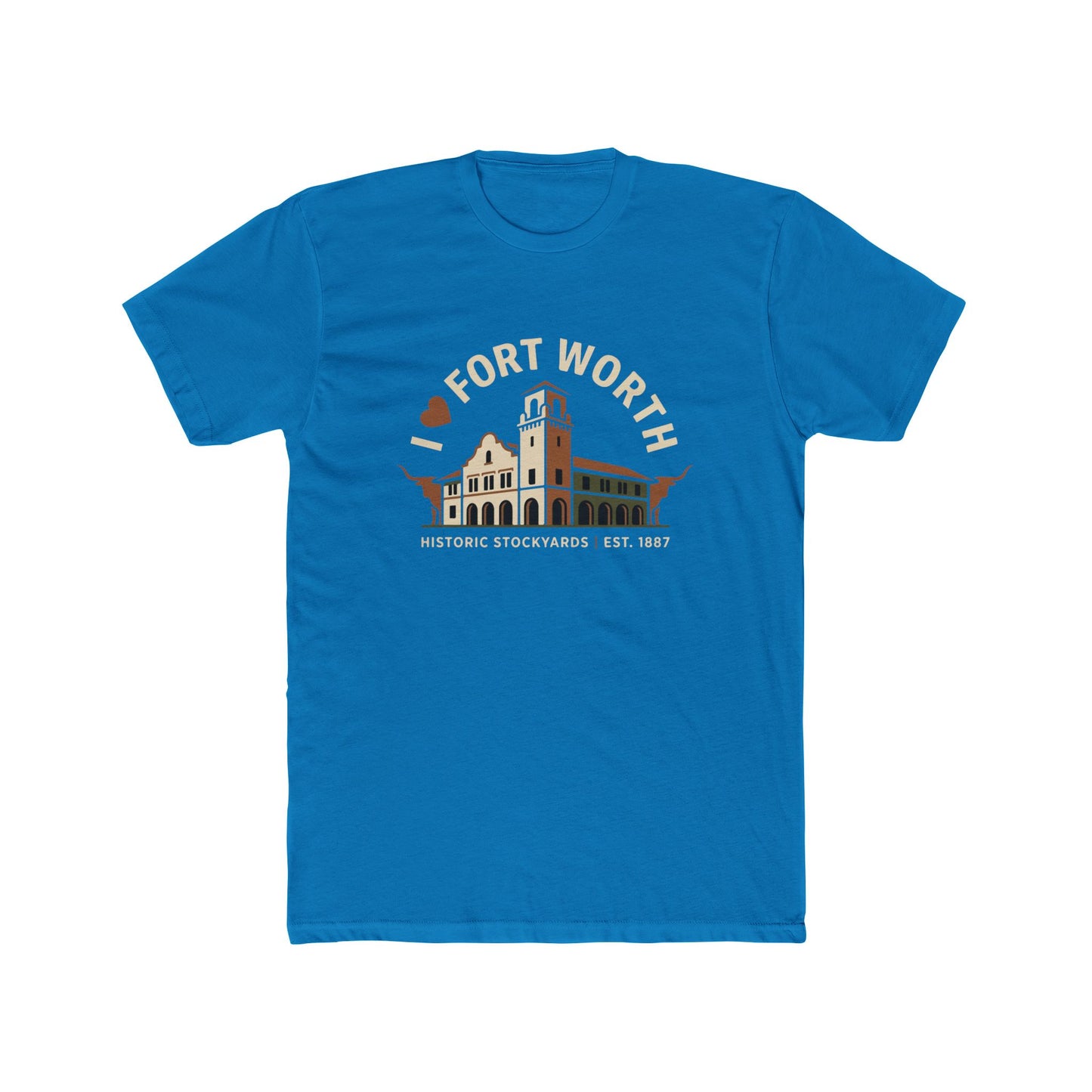 Fort Worth Historic Stockyards Tee — I  Fort Worth Graphic T-Shirt