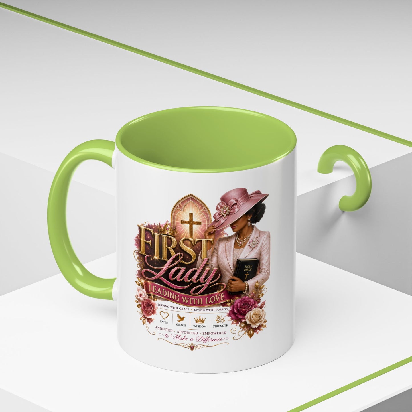 First Lady Church Coffee Mug — Inspirational Faith & Sunday Best Design