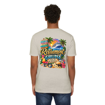Retirement Cruise T-Shirt — Vacation & Farewell Party Tee