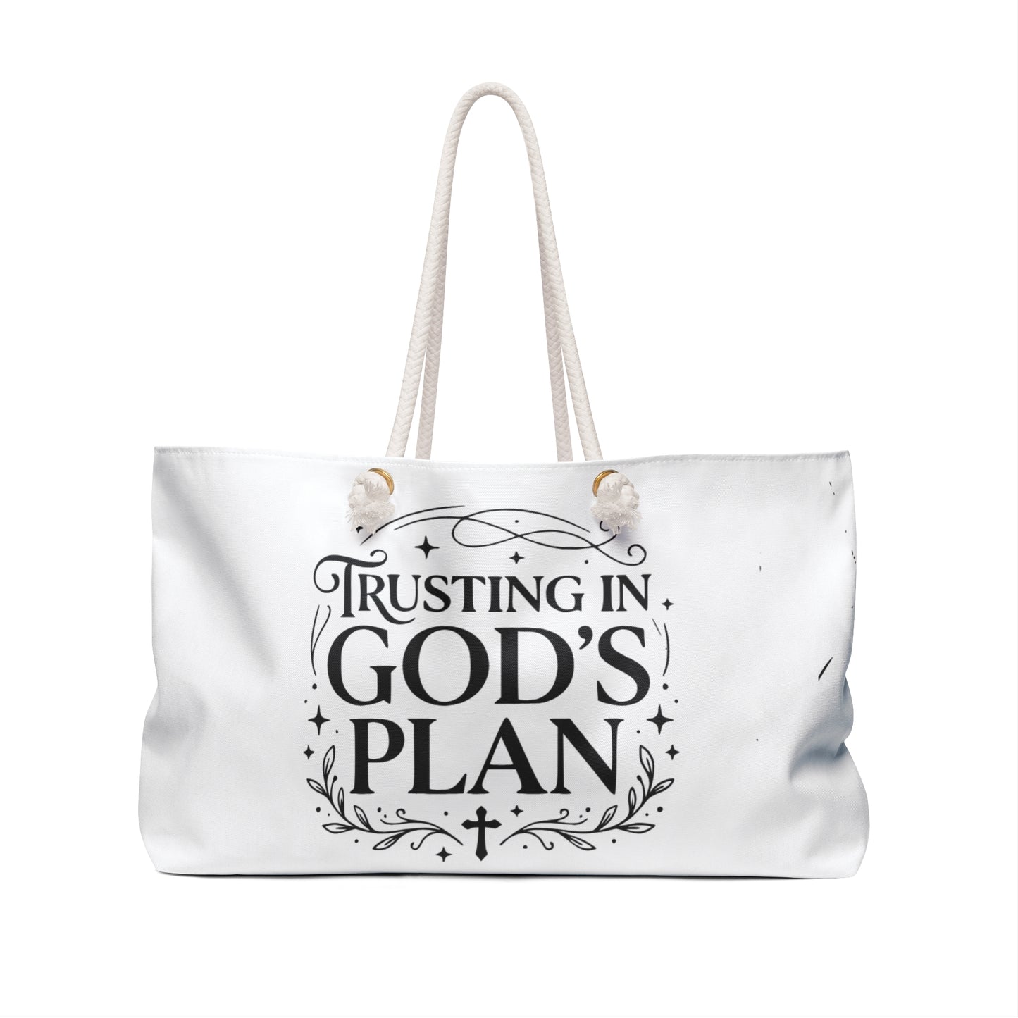 Trusting in God’s Plan Weekender Bag
