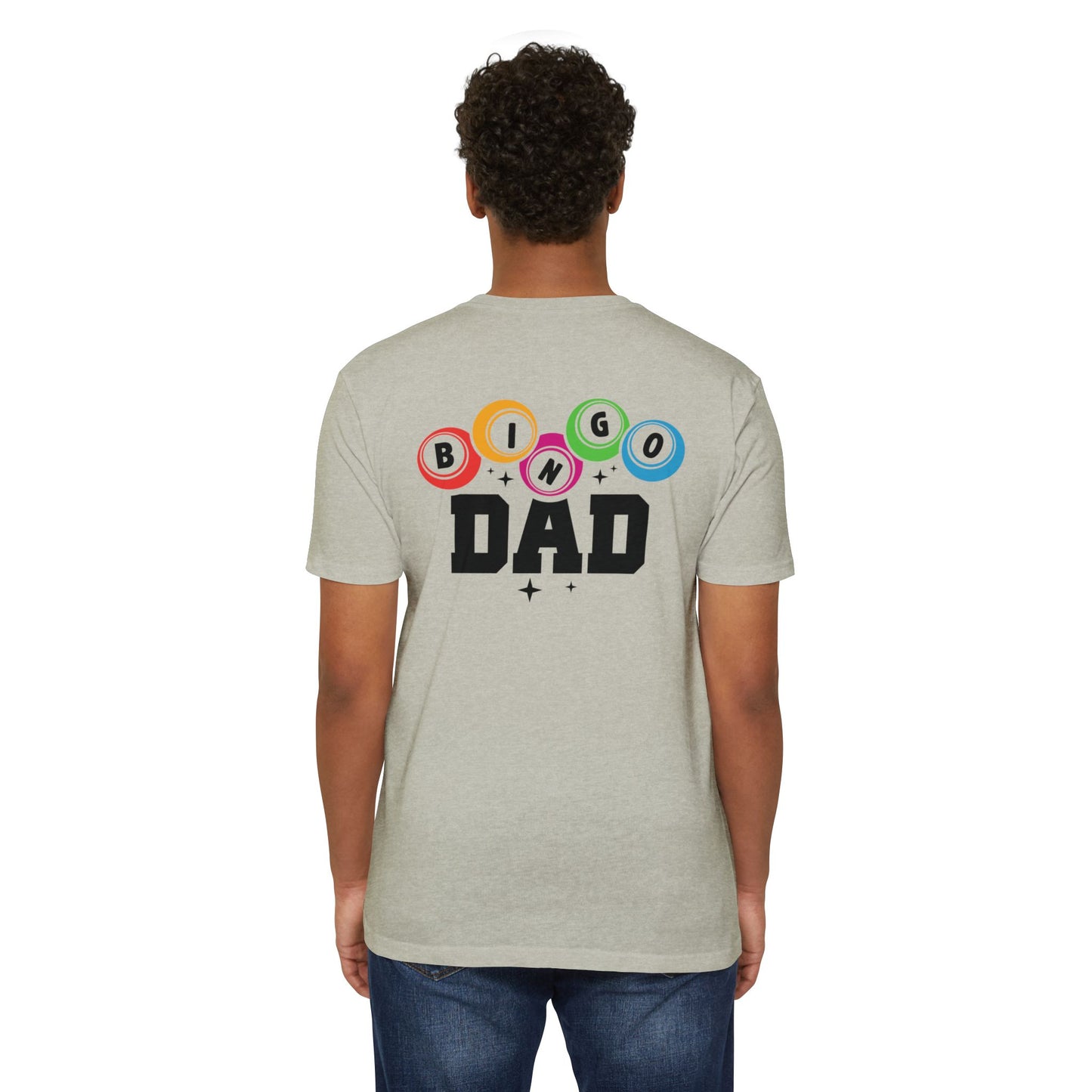 Bingo Dad T-Shirt — Retro Bingo Balls Father's Day Tee