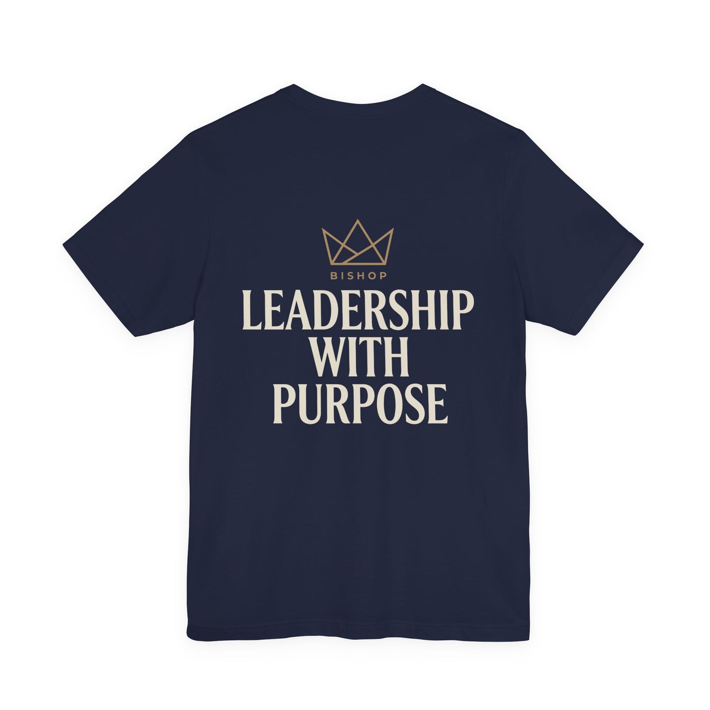 Leadership With Purpose Tee — Inspirational Crown Graphic T-Shirt