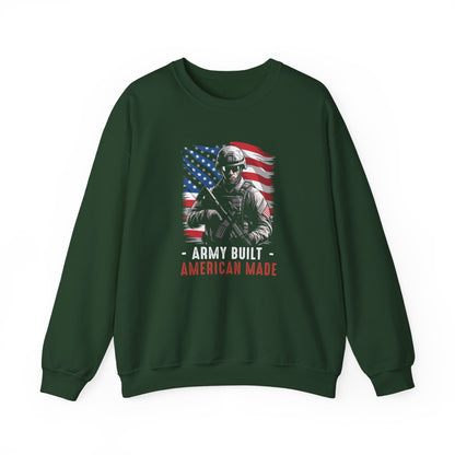 Army Built American Made  Sweatshirt