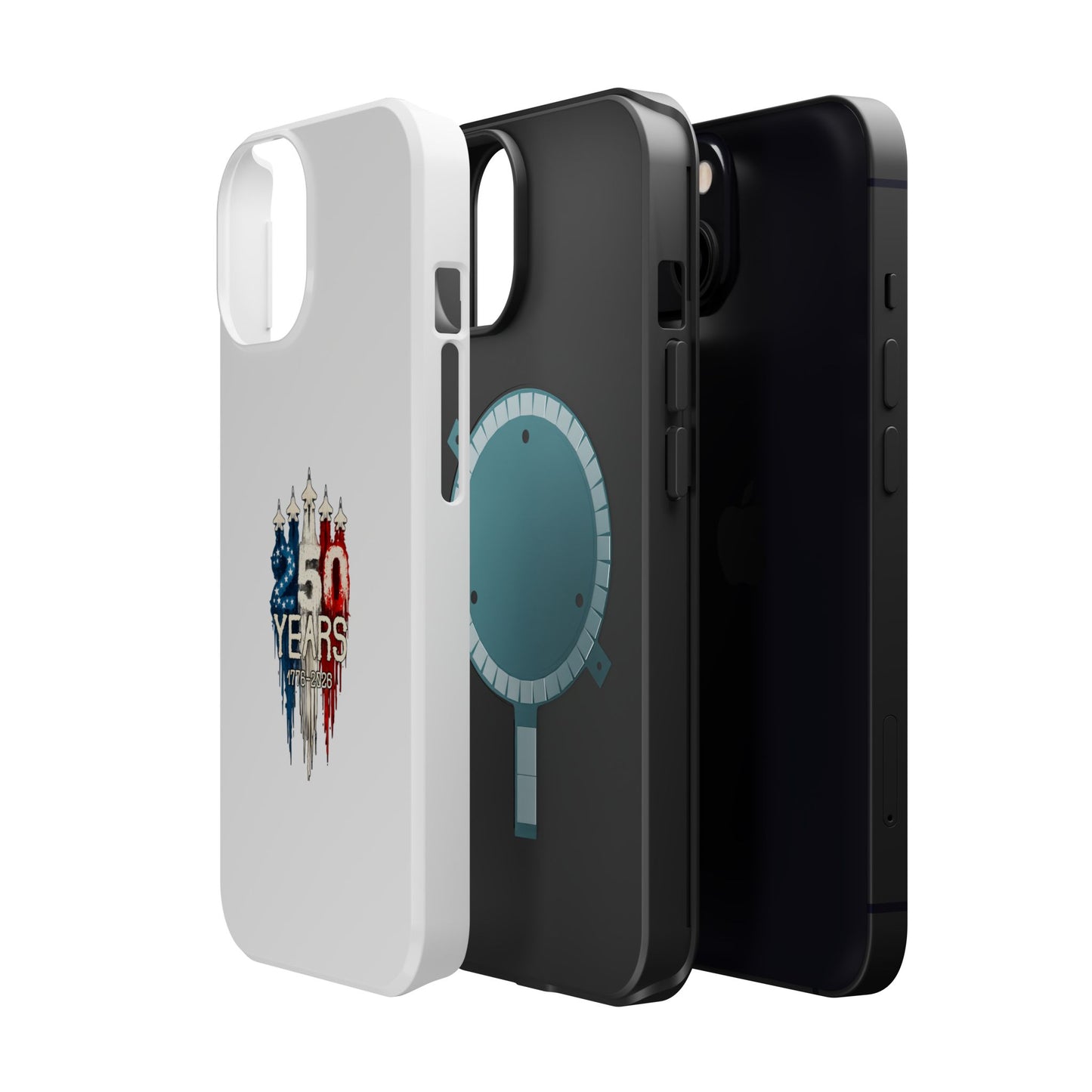 50 Years Patriotic iPhone Case — American Flag Anniversary Magnetic Impact-Resistant Case