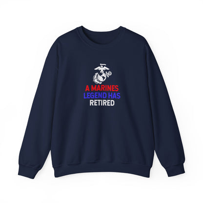A Marines Legend Has Retired Sweatshirt