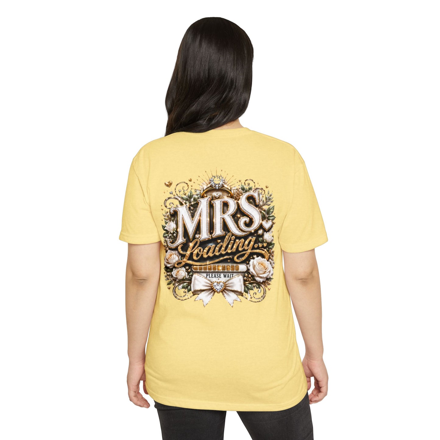 Mrs Loading T-Shirt — Bridal Pregnancy Announcement Tee